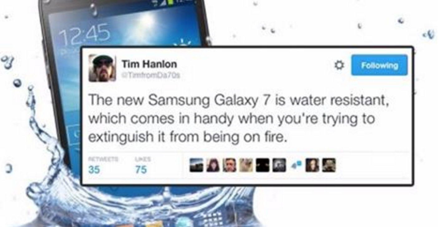 The Internet Is Having A Field Day With Samsung’s Exploding Phone Batteries