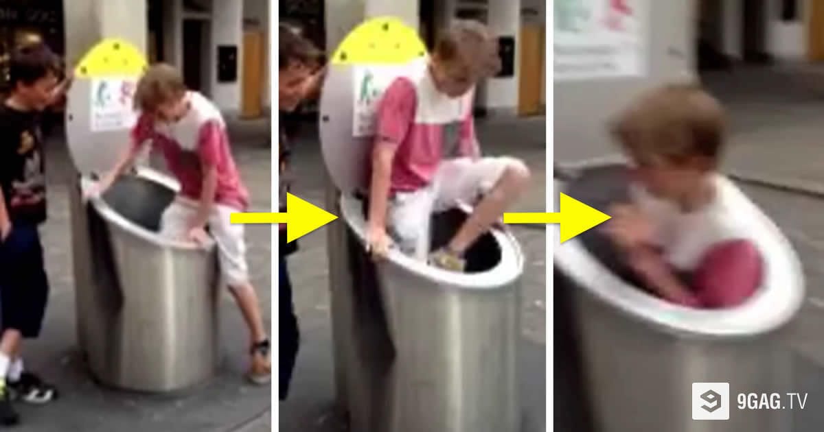 This Kid Tried to Sit in a Trash Can, and Somehow Ended Up in Narnia